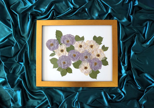 Heirloom Bouquet 16x20 Floral Preservation Frame